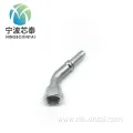 Hydraulic Tube Fitting Hose Press Elbow 45 Degree